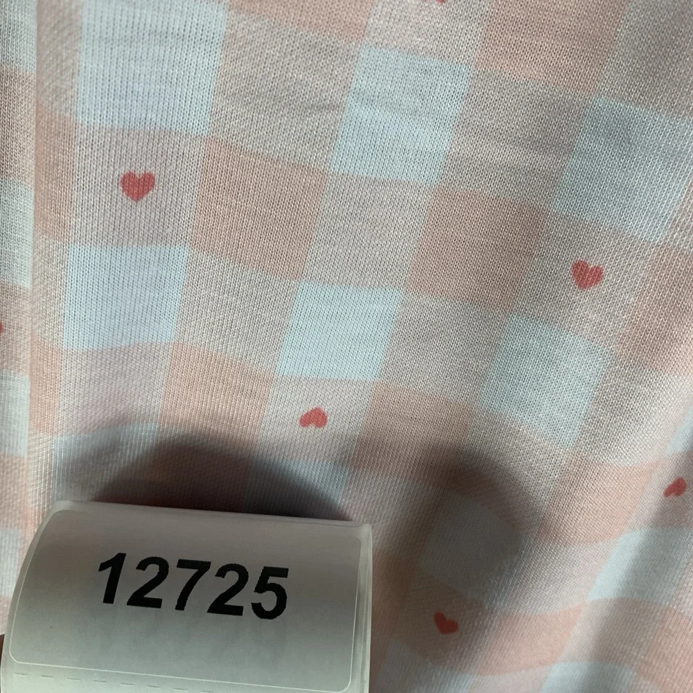 Charter‎ Club Girls 5 Pajama Set Pants Button Up Top Mommy and Me Pink Plaid PJs